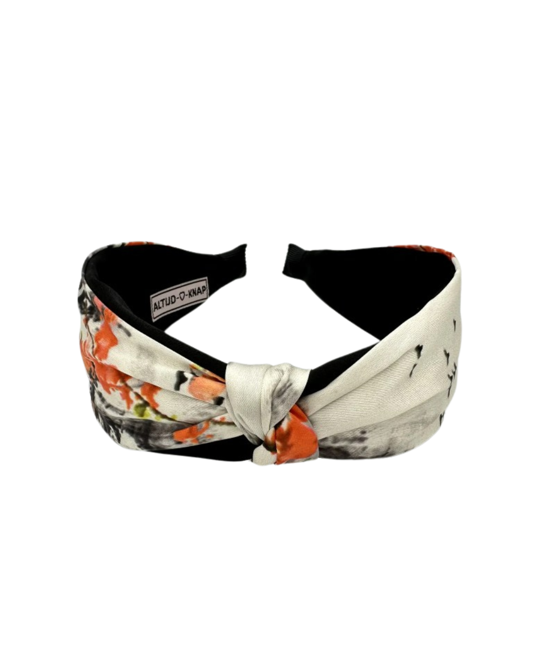 HAIRBAND BIRDS BLACK