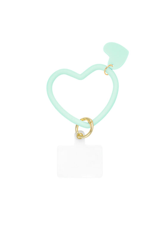 PHONE CORD | HEART MINT
