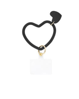 PHONE CORD | HEART BLACK